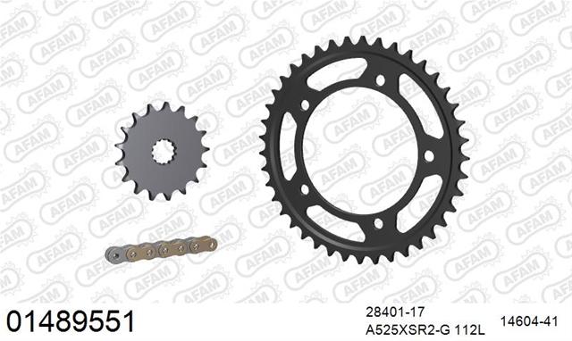 Kit Lanț Moto Suzuki DL 1000 V-Strom 2002-2007 - AFAM