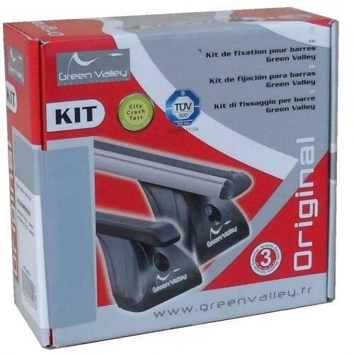 Kit montaj bare transversale GREEN VALLEY 156373GV, compatibil cu Toyota Corolla E210, 01.2019-