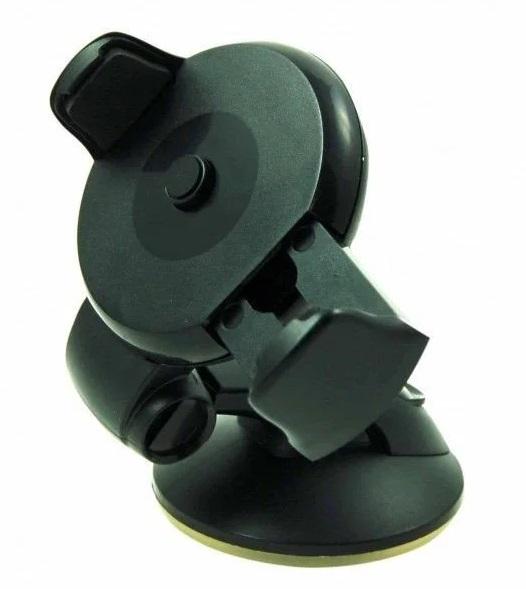 BOTTARI New Globe 16134BT - Suport auto universal pentru telefon, cu ventuză, culoare neagră.