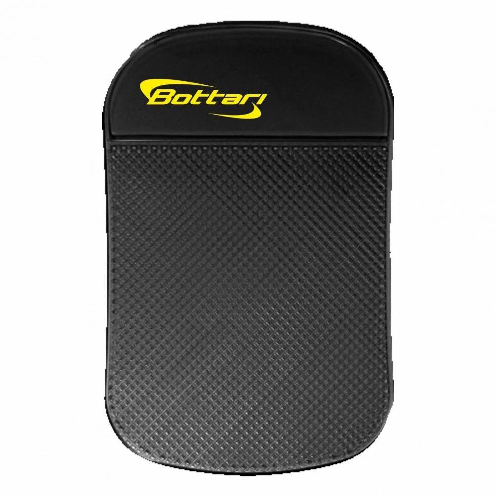 Suport auto antiaderent pentru telefon, model pad, BOTTARI Sticky 16274BT, silicon, negru
