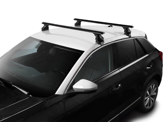 Set 2 bare transversale auto GREEN VALLEY Premium 164 113, aluminiu, 113 cm, negru, fără kit de montaj