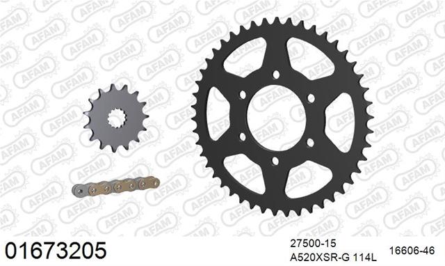 Kit Lanț Moto Kawasaki Z 650 2017-2025 - AFAM (Cod: 01673205)