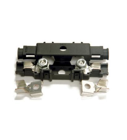 Suport pentru Siguranțe RESTAGRAF Mega Fuse 17009, 32 V, cu Șuruburi și Terminale, din Poliamidă, Negru
