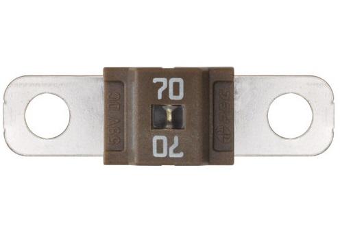 Set 2 siguranțe fuzibile MIDI RESTAGRAF A17134, 70A, maro