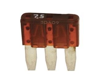 Set 5 siguranțe auto RESTAGRAF MICRO III A17341, 7.5A, 32V, roșu