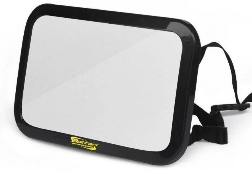 Oglindă auto pentru monitorizare copii BOTTARI Baby Guard, model 18286BT, dimensiuni 29 x 19 cm