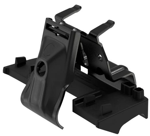 Set de 4 suporturi de fixare pentru bare transversale THULE 186162, compatibil cu vehicule Haval H6 Mk III, 5 uși, 2021-, cu bare longitudinale.