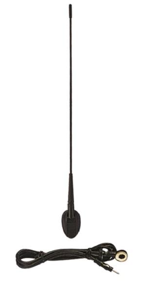 Antena auto universală BOTTARI 18710BT, reglabilă 0-50 grade, din fibră de sticlă, 30 cm lungime