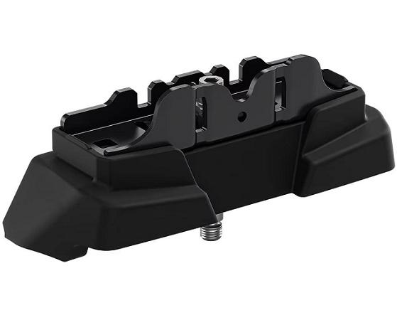 Kit de montare THULE Fixpoint 187153 pentru bare transversale, compatibil cu CITROEN Nemo și FIAT Qubo, 08-, cu profil T și puncte de fixare integrate.