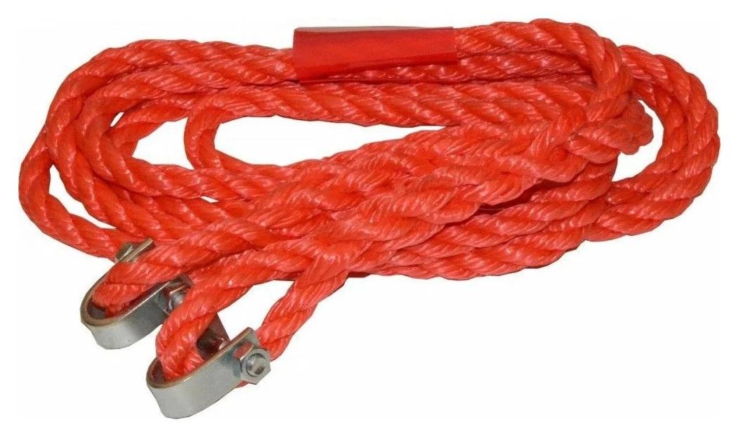 Frânghie de tractare BOTTARI Linka 28006BT, cu cârlige metalice, capacitate maximă de tractare 3000 kg, lungime 4 m, culoare portocalie