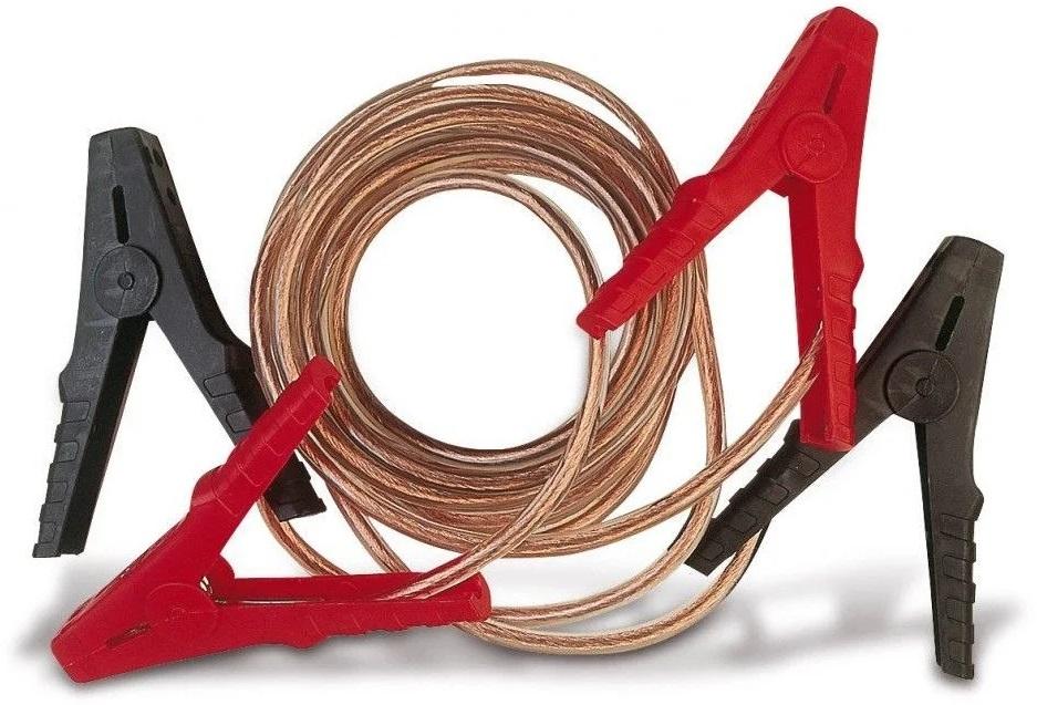 Set 2 cabluri de pornire auto BOTTARI Superpower 30650BT, 400 A, 3 metri, 11 mm grosime, cleme izolate tip crocodil