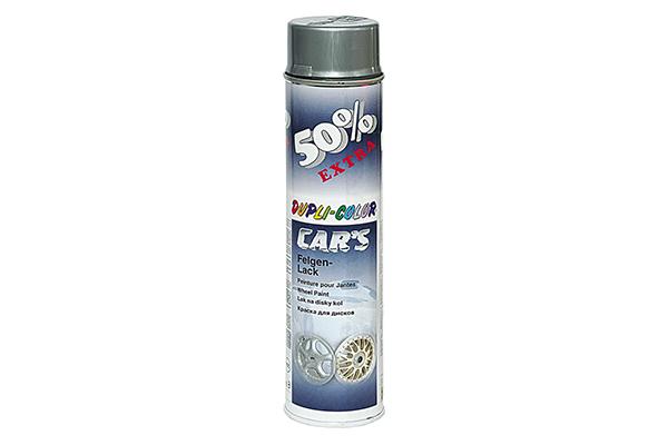 Spray argintiu pentru jante auto DUPLI-COLOR, 600 ml