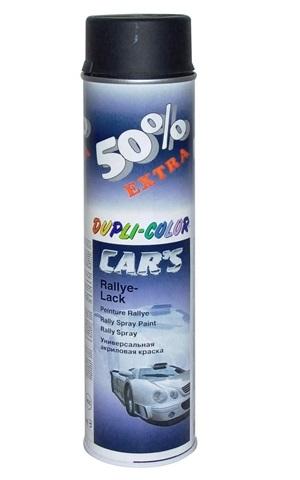 Spray de vopsea auto pentru jante DUPLI-COLOR 313203, finisaj negru mat, 600 ml