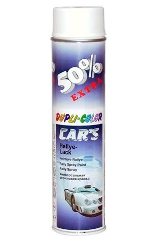 Spray de vopsea auto alb mat DUPLI-COLOR 313204, 600 ml