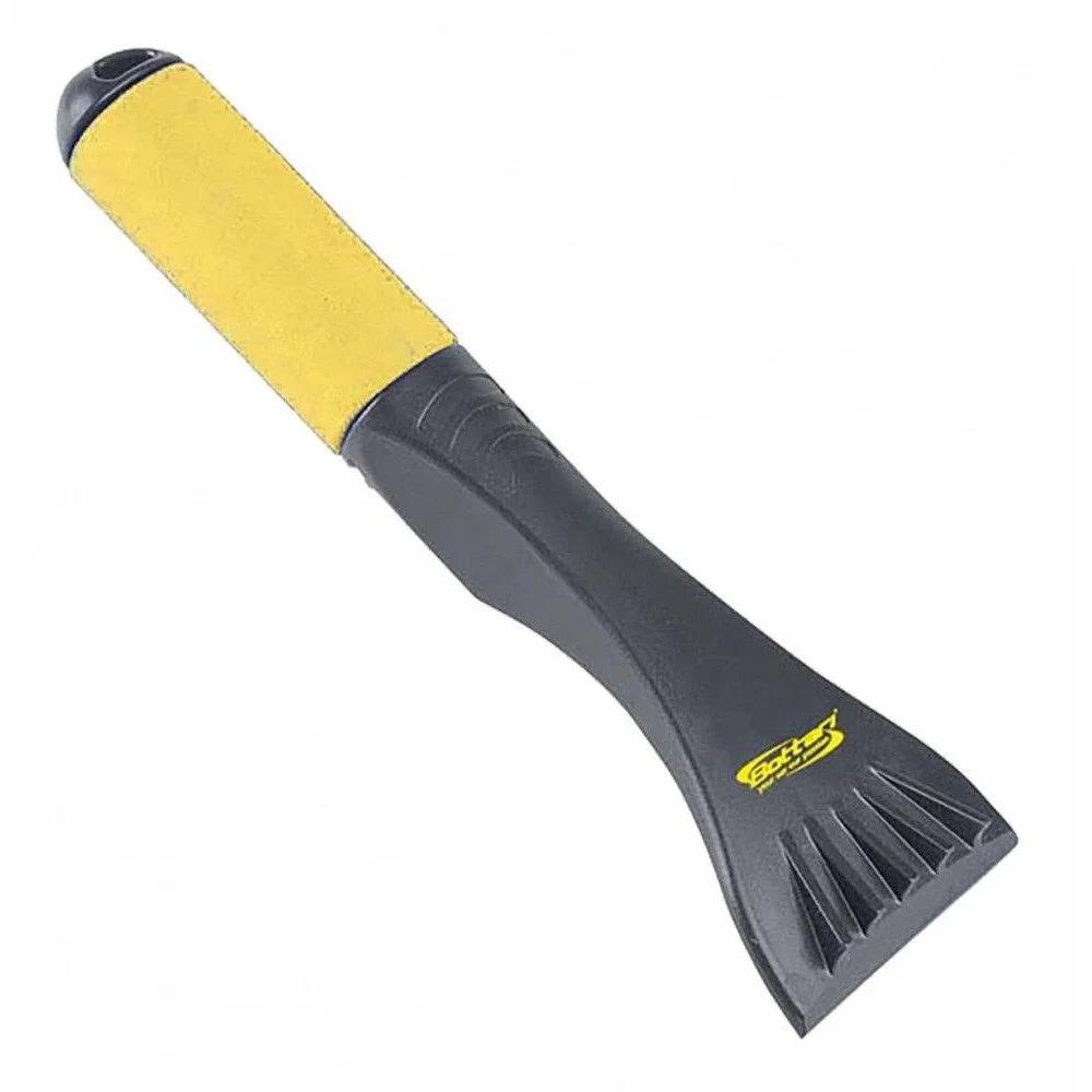 Racletă pentru gheață BOTTARI E-Raser, cu mâner moale, 28.5 cm, negru/galben (cod 32312BT)