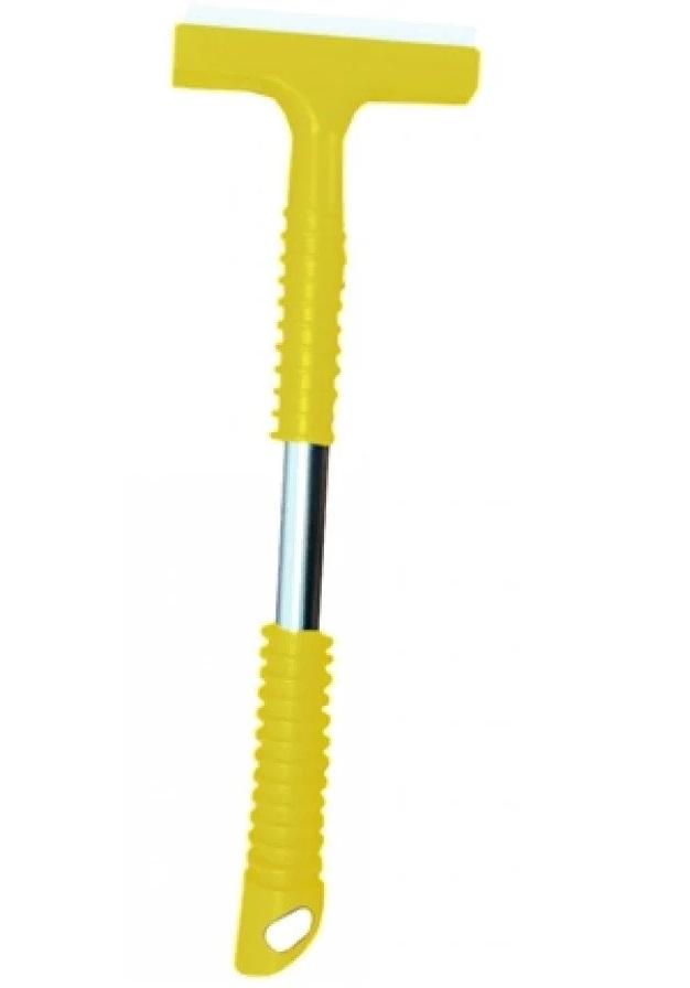 Racletă de gheață cu lamelă metalică BOTTARI 32349BT, 28 cm, galben