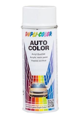 Spray vopsea auto DUPLI-COLOR 350112, alb boreal, retuș auto, non-metalizat, 350 ml