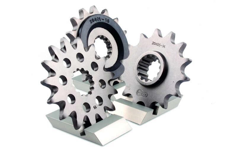 Pinion față standard din oțel AFAM 37200 - 428 - 13 dinți (moto)