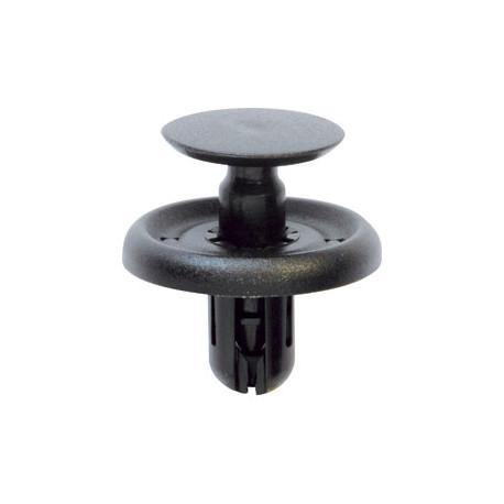 Set 100 Nituri Auto RESTAGRAF A42665, Diametru 7 mm, Plastic Negru, pentru Elemente de Caroserie Auto