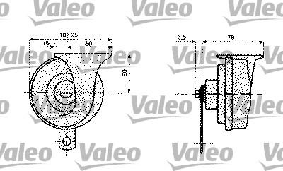 Claxon Valeo 479159