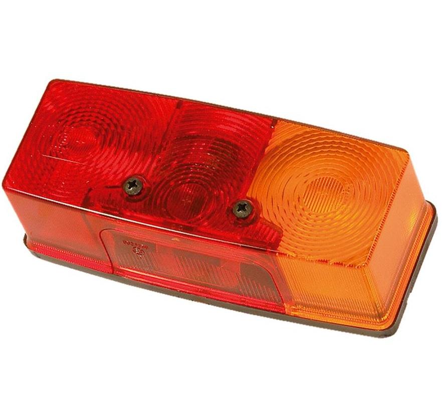 Lampa de semnalizare VIGNAL 500940, compatibilă cu 12/24V, dimensiuni 158 x 64 x 51 mm, pentru montare pe partea dreaptă.