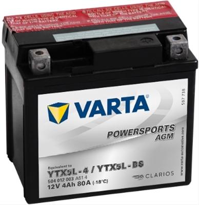Baterie Moto Powersport AGM - Varta 504012008I314