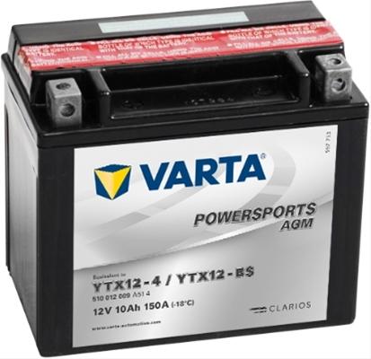 Baterie Moto AGM Powersport - Varta 510012015I314