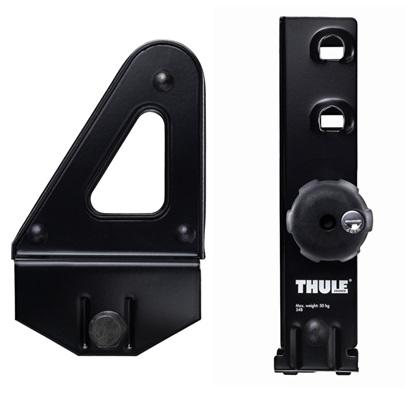 Sistem de Transport și Blocare Scări THULE 548000, Compatibil cu Barele Transversale Pătrate Thule, Capacitate Maximă de 3 Scări
