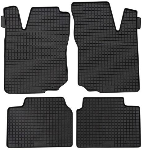 Set 4 covorașe auto din cauciuc PETEX 56010PX, negre, compatibile cu Opel Corsa B, Opel Tigra 1994-2000, Opel Vita B