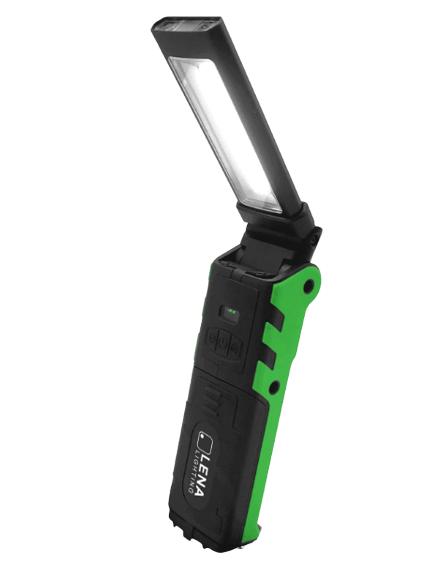 Lampă de inspecție LED Handy Multi de la LENA LIGHTING, model 608568LENA, 5W, 400 lumeni, 6500 K, cu acumulator Li-ion de 3.7 V și capacitate de 2000 mAh