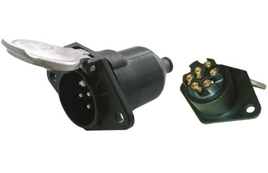 Priză auto cu 7 pini VIGNAL 611500, 24V, tip N, plastic
