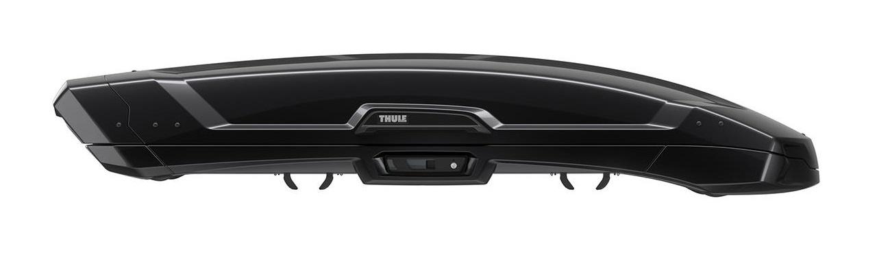 Cutie portbagaj auto THULE Vector M, 360L, deschidere dublă, 75 kg capacitate maximă, 212 x 88 x 33 cm, negru metalic