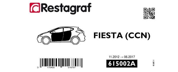 Set clipuri de susținere caroserie RESTAGRAF 615002A