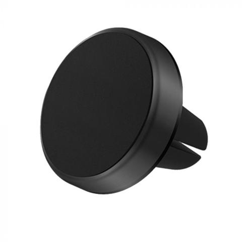 Suport magnetic auto LEMONTTI, negru, pentru grila de ventilație
