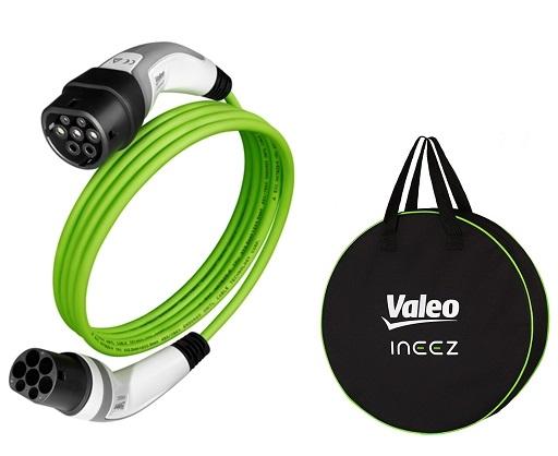 Cablu de încărcare pentru mașină electrică VALEO INEEZ 652103, tip 2, 7.4 kW, 32A, lungime 5 metri