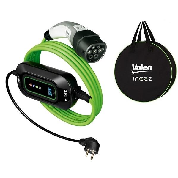Încărcător portabil pentru vehicule electrice VALEO INEEZ, tip 2, mufă Schuko, 3.7 kW, cablu de 5 metri