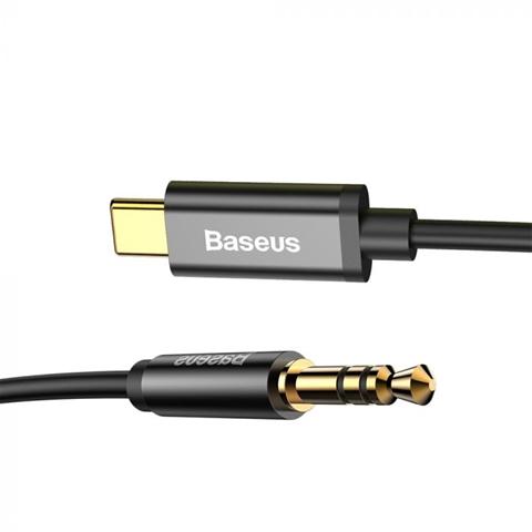 Cablu audio BASEUS Yiven, USB Type-C la Jack 3.5 mm, negru, 1.2 metri