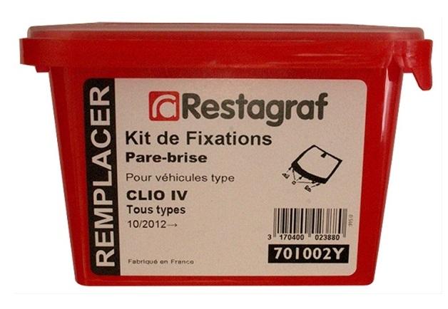 Set 15 Agrafe Parbriz Renault Clio IV Restagraf A701002Y SFNBB