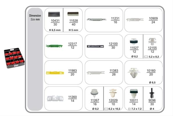 Set Restagraf A70434 FD CSNBB