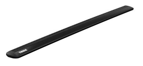 Set 2 bare transversale din aluminiu THULE WingBar EVO 135, profil aerodinamic, negru, 135 cm lungime