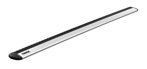 Set 2 bare transversale din aluminiu THULE WingBar EVO 150, profil aerodinamic, argintiu, 150 cm lungime