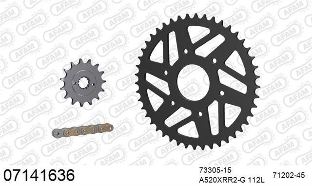 Kit lanț pentru motocicletă KTM 390 Duke 2013-2025 - AFAM