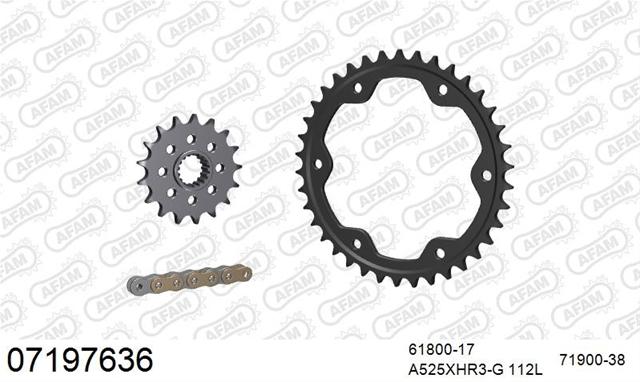 KIT LANT motocicletă KTM 1290 Super Duke 2013-2025 - AFAM 07197636
