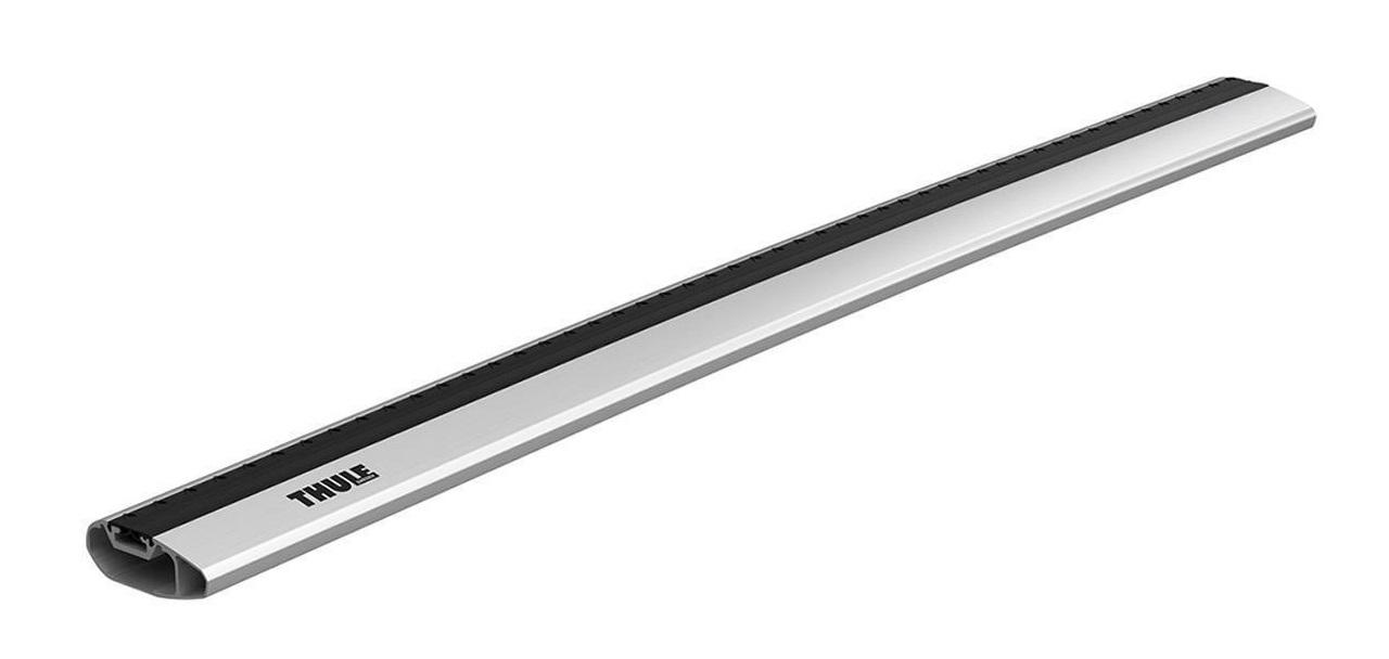 Bara transversală din aluminiu THULE Wingbar Edge 770, argintiu, 77 cm, profil aerodinamic, capacitate de încărcare 75 kg