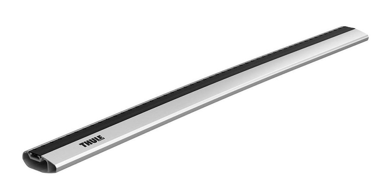Bară transversală din aluminiu THULE Wingbar Edge 860, argintie, 86 cm, profil aerodinamic, capacitate de încărcare 75 kg