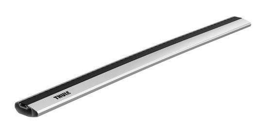 Bara transversală aerodinamică THULE WingBar Edge 1130, aluminiu, 113 cm, argintie, capacitate de încărcare 75 kg