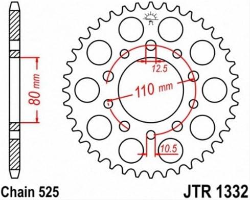 7260086M ATT MOTOMIKE PINION LANȚ - MIC - 16 DINȚI - JTF314, MOTO HONDA XRV 750 Africa Twin (1990 - 2003)