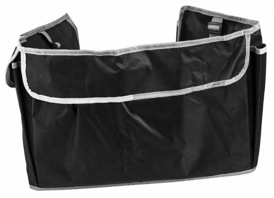 Organizator auto pentru spătarul banchetei BOTTARI Martin Brown 79015BT, cu prindere la tetieră, multiple buzunare, material textil, culoare neagră