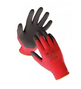 Mănuși de lucru cu strat de latex WD40 805232WD, negru/roșu, mărime L/9