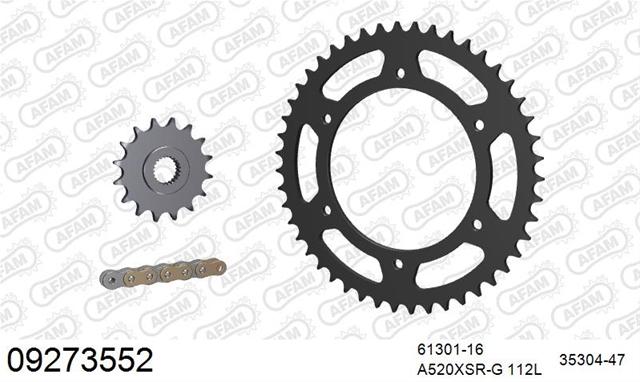 KIT LANȚ moto pentru BMW F 650 GS 1999-2012 - AFAM 09273552
